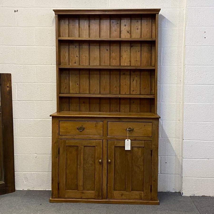 Antique Tall Antique English Pine Dresser Antiques Co Uk