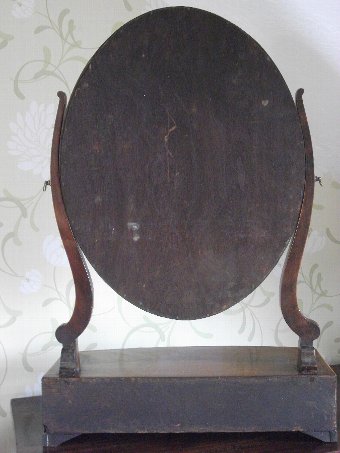 Antique George III Toilet Mirror