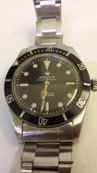 James Bond 1958 Rolex Watch Oyster Perpetual Submariner (Ref: 5508)