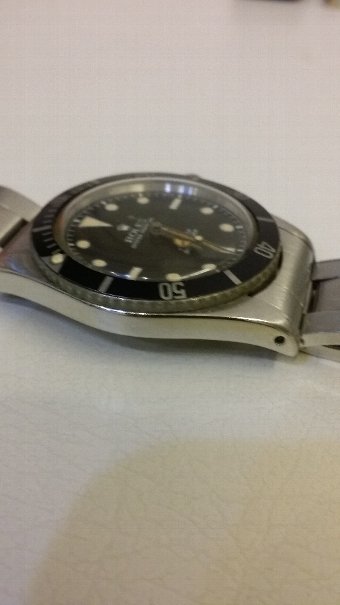 Antique James Bond 1958 Rolex Watch Oyster Perpetual Submariner (Ref: 5508)