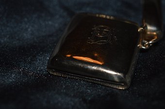 9 ct gold vesta case #loveantiques