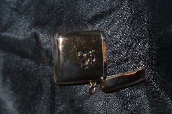 Antique 9 ct gold vesta case #loveantiques