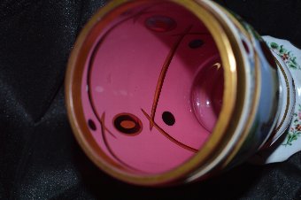 Antique Sporting, shooting Bohemian glass cup, trophy #loveantiques