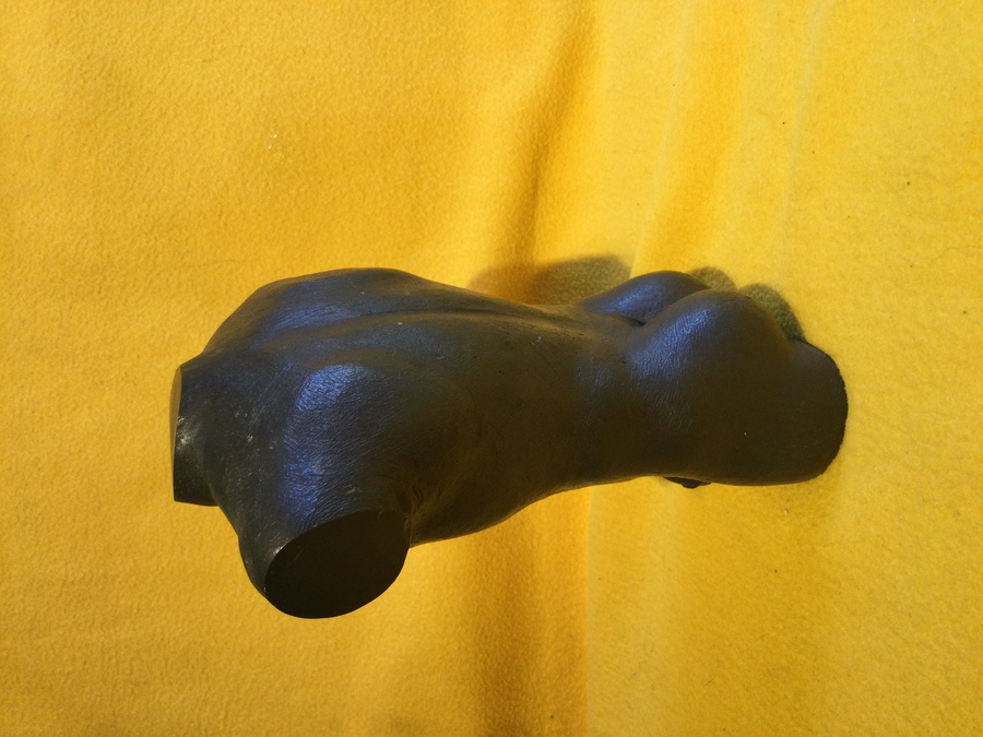 Antique Male nude, naked, Bronze of a man American mid 20th century