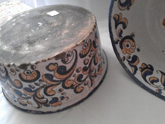 Antique 2 Lebrillos de cerámica