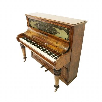 Piano Collard & Collard, 19th Century, Ivory, Ebony, Walnut Wood