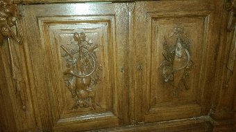 Antique oak panels