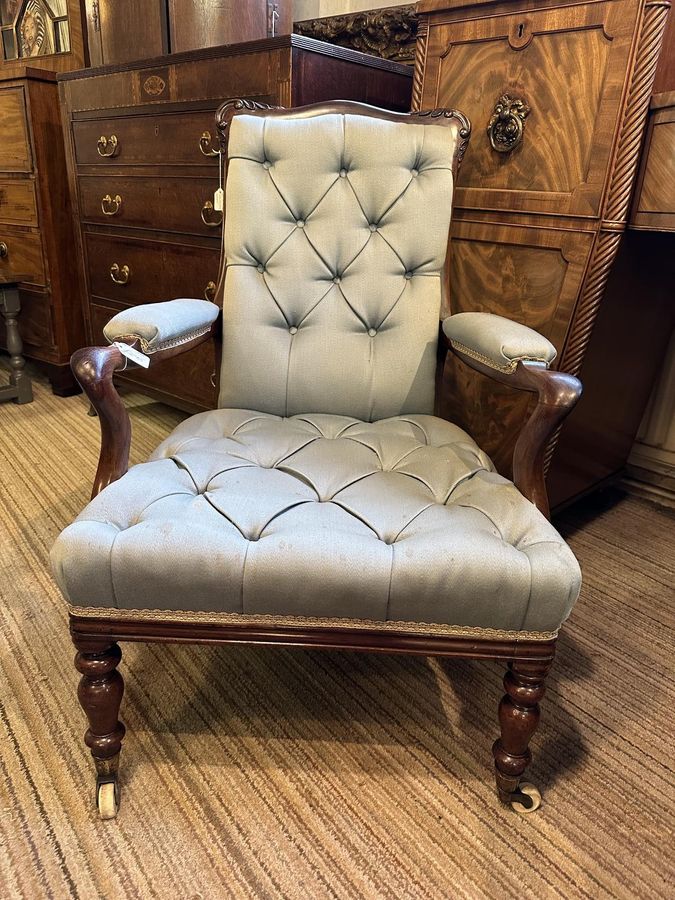 Antique Early 19th Century Rosewood Armchair