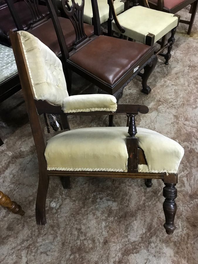 Antique Edwardian Armchair