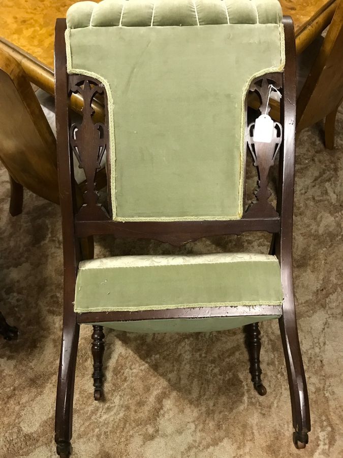 Antique Edwardian Inlaid Chair