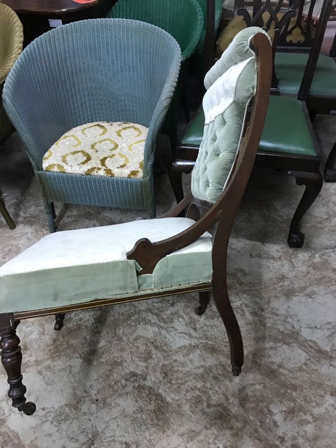 Antique Edwardian Inlaid Chair