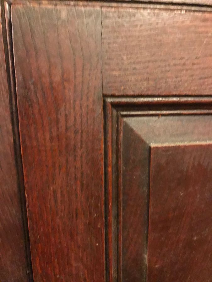 Antique Georgian Oak Corner Cupboard