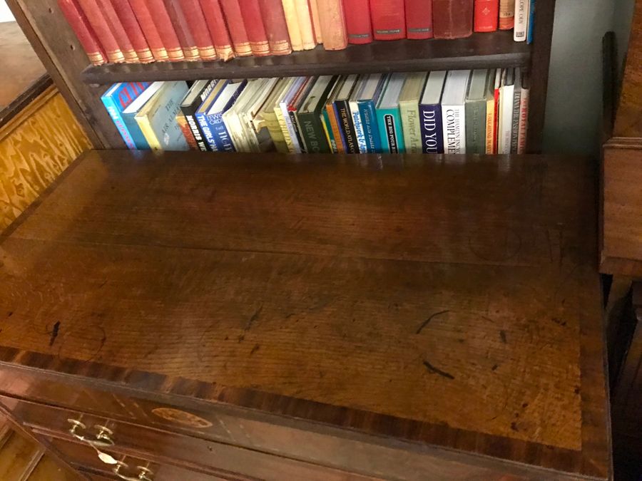 Antique Georgian Oak Secretaire Chest c.1780