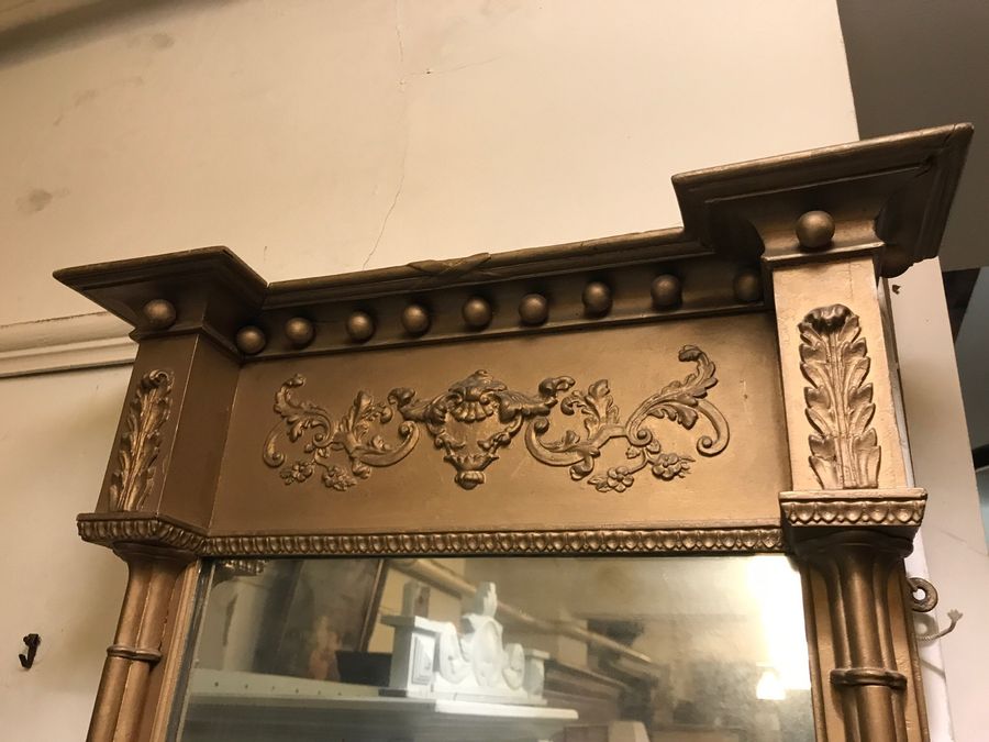 Antique Gilt Pier Mirror