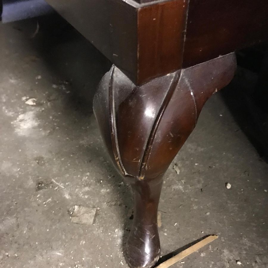 Antique Good Early Glazed Bookcase