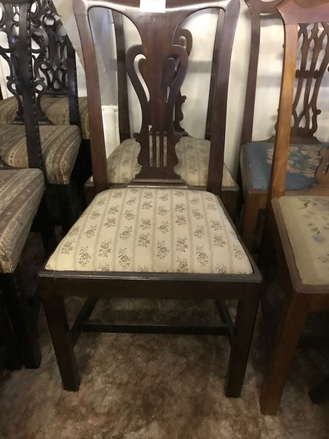 Antique Good Pair of Georgian Chairs