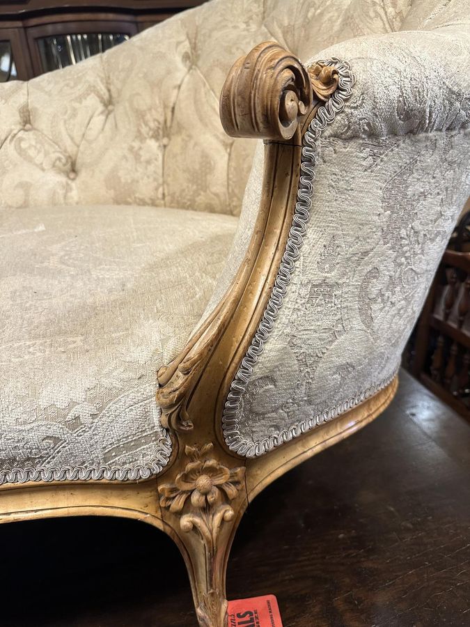 Antique Good Victorian Chaise Lounge