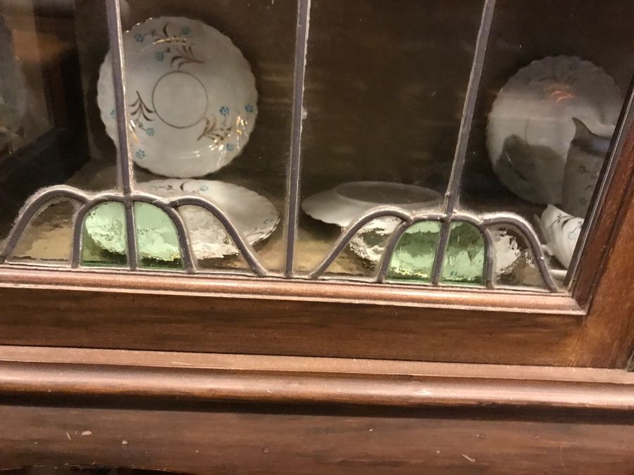 Antique Inlaid Display Cabinet c.1910