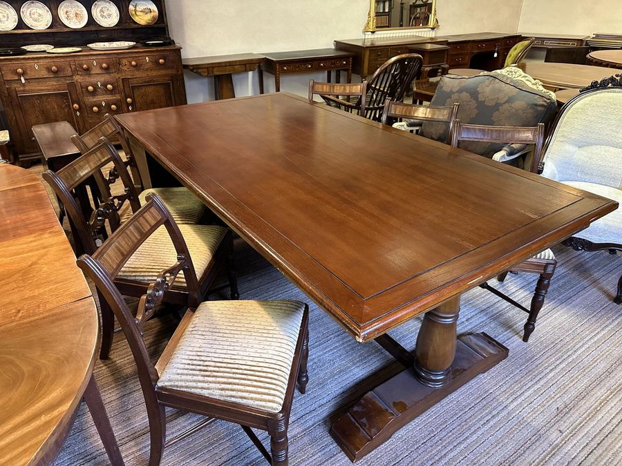 Antique Late Oak Refectory Table