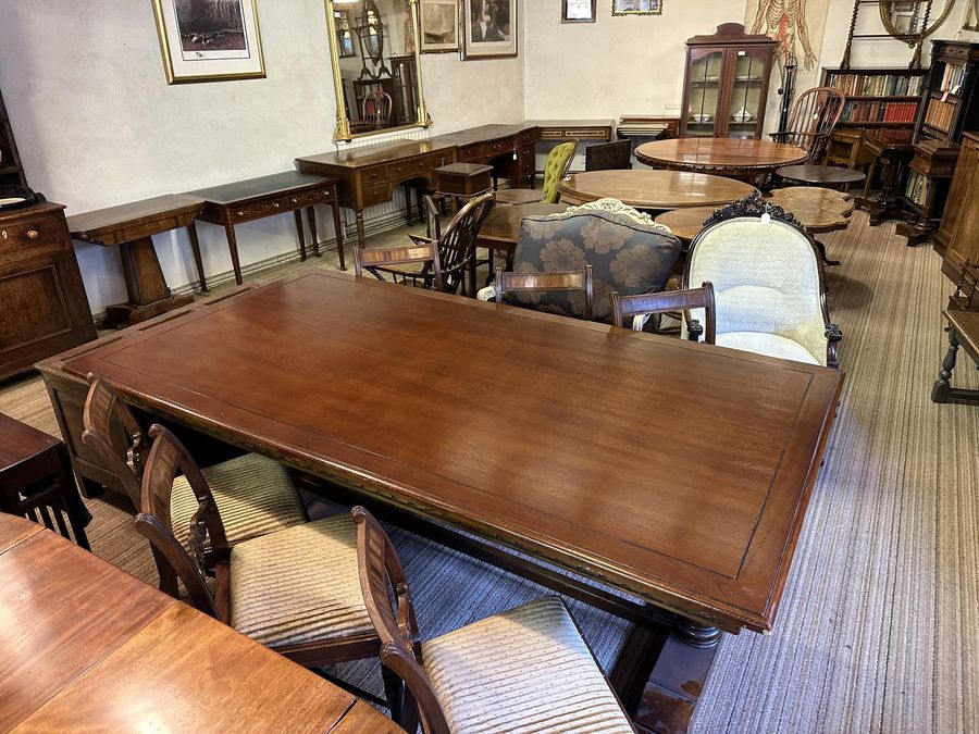 Antique Late Oak Refectory Table