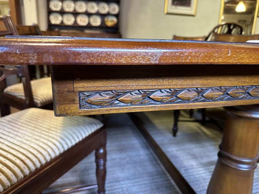 Antique Late Oak Refectory Table