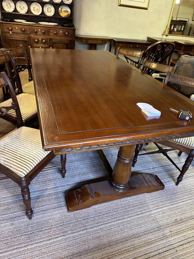 Antique Late Oak Refectory Table