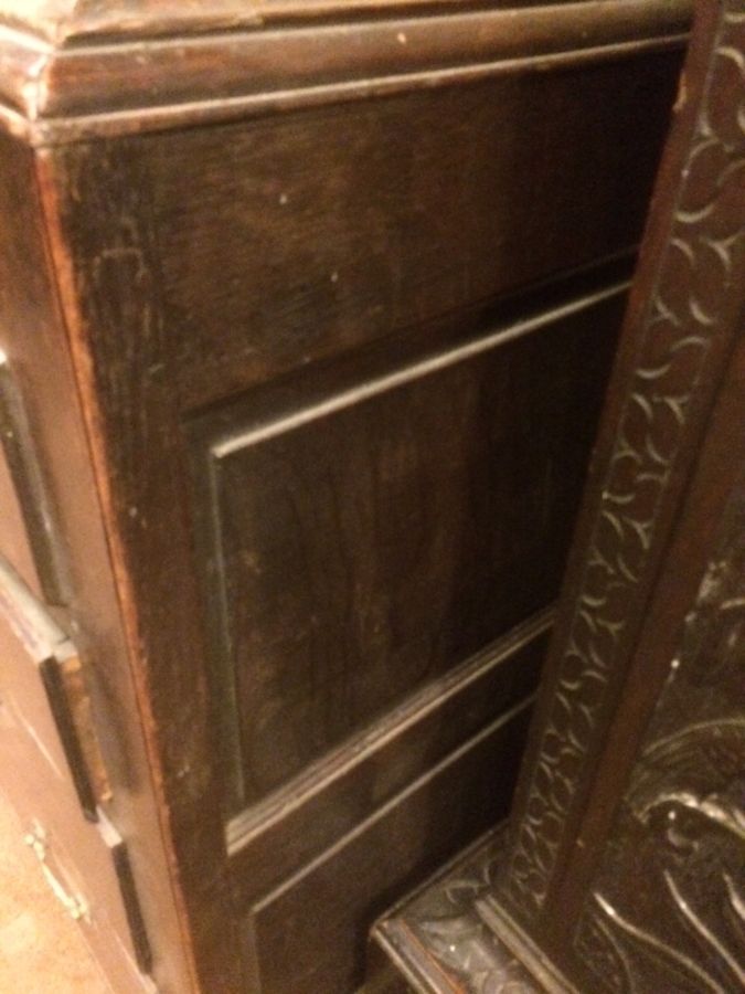 Antique Oak 18th Century Livery Cupboard