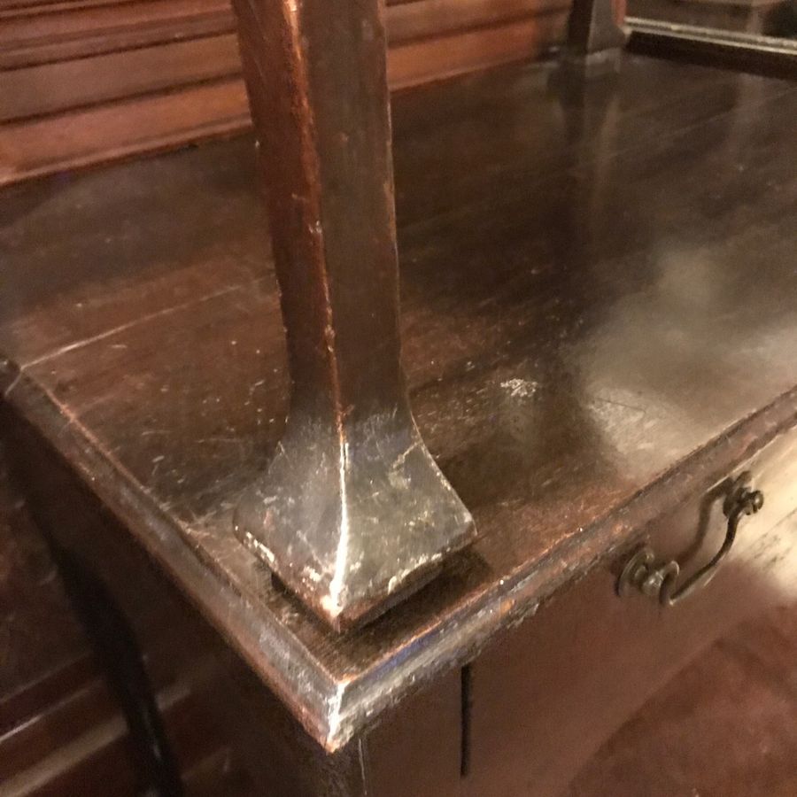 Antique Oak Georgian Lowboy