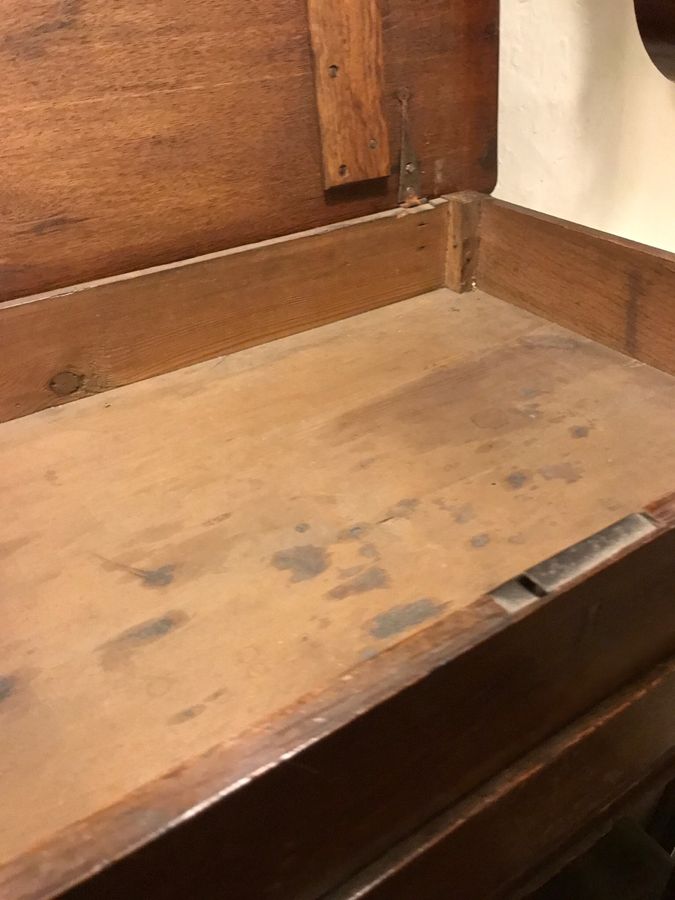 Antique Oak Georgian Lowboy