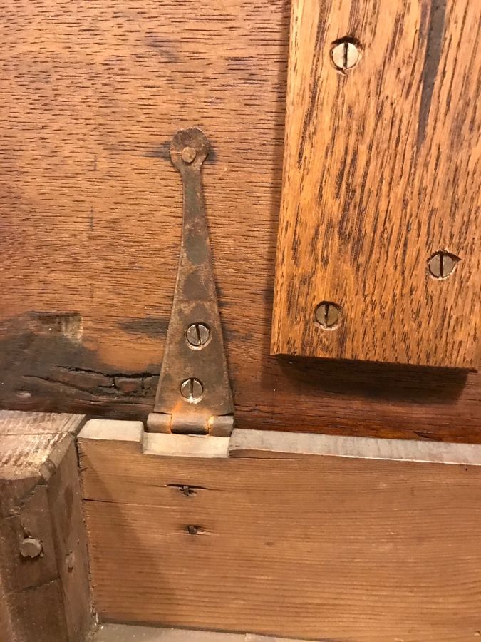 Antique Oak Georgian Lowboy