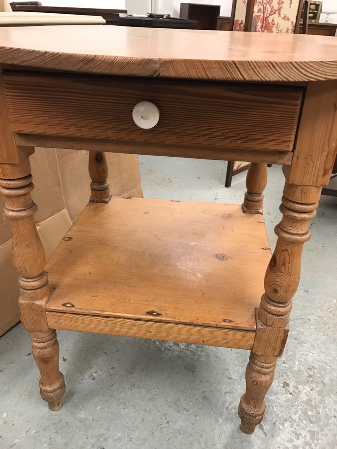 Antique Pine Antique Circular Table c.1870