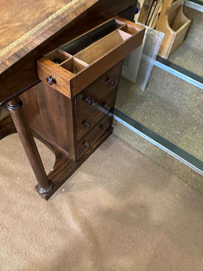 Antique Superb Early Rosewood Desk