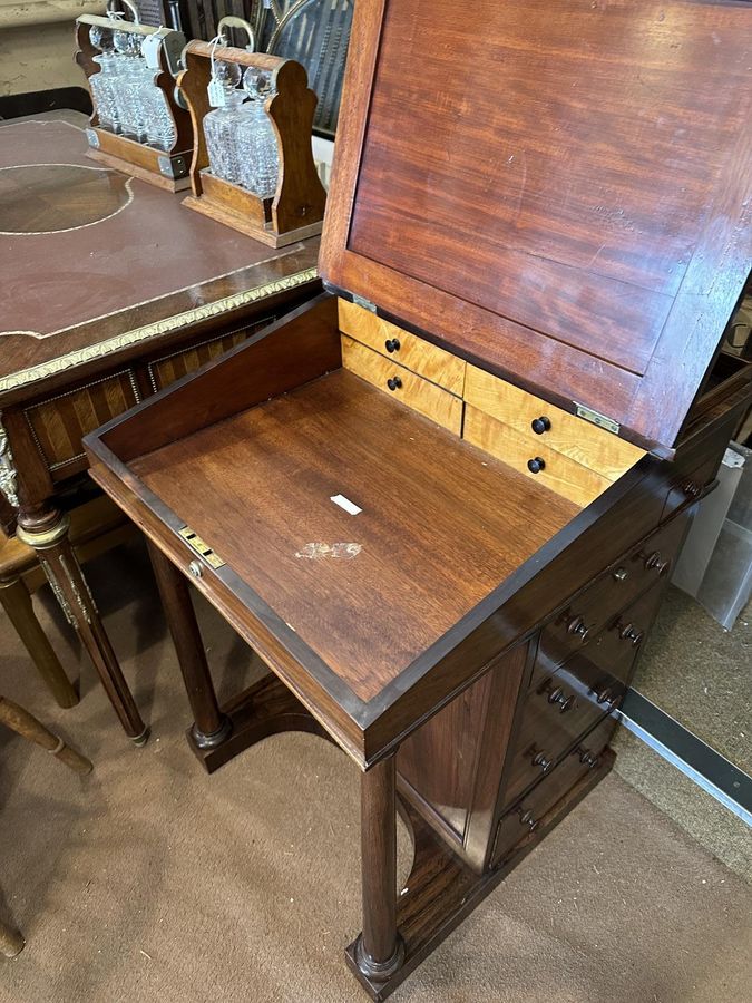 Antique Superb Early Rosewood Desk