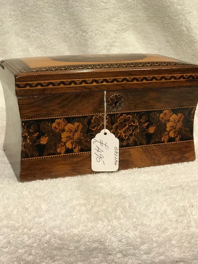 Antique Tumbridge Ware Box c.1880