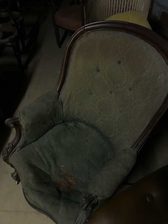 Antique Victorian Armchair