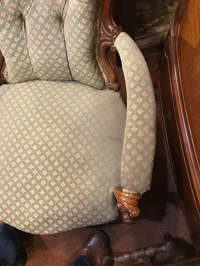 Antique Victorian Armchair