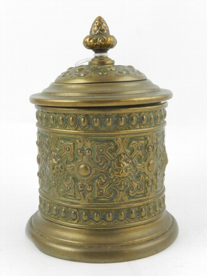 Antique GOTHIC TOBACCO JAR | ANTIQUES.CO.UK