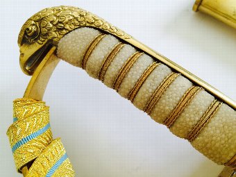 Antique Sultan Of Oman RAF Sword by Wilkinson Sword 