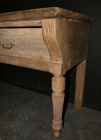 Antique French Butchers Table