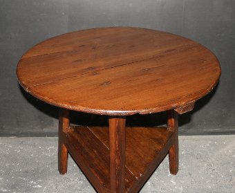Antique  Welsh Cricket Table
