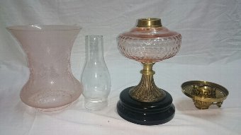 Antique Antique Composite Oil Lamp