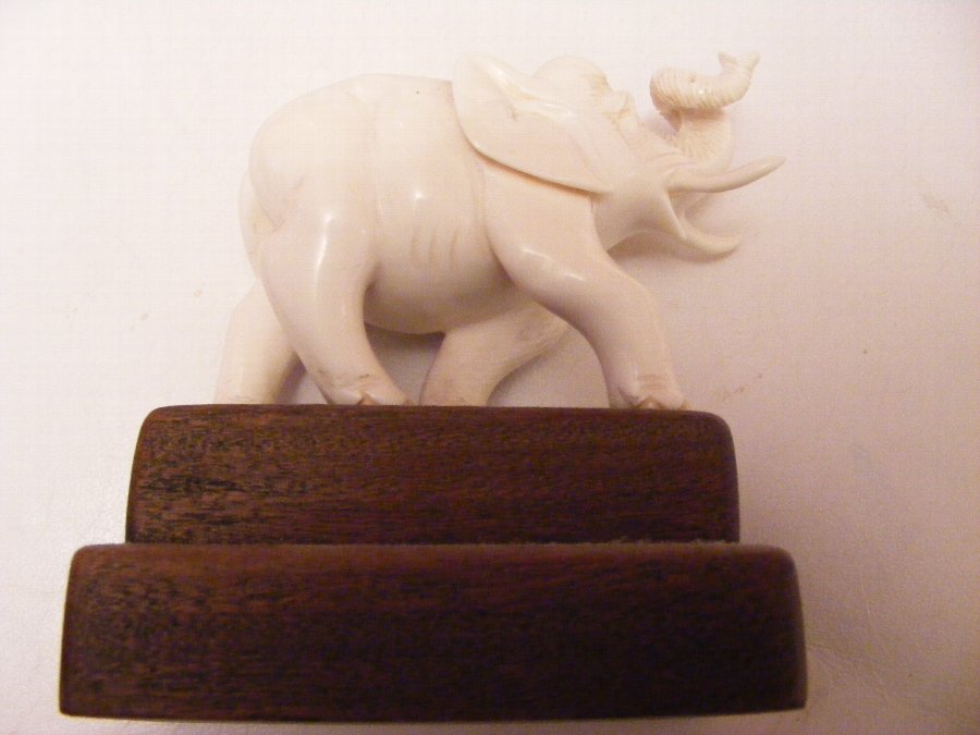 carved ivory elephant