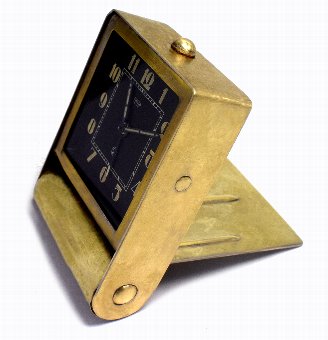 Antique Rare Art Deco Clock by Jaeger-LeCoultre