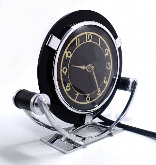 Antique 1930s Art Deco Modernist Smiths Clock