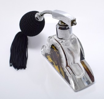 Antique 1930's Art Deco Czech Ladies Perfume Atomiser
