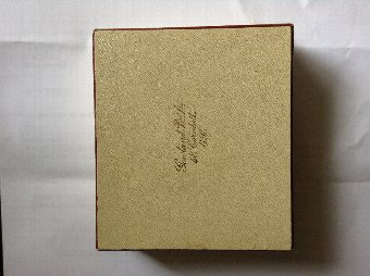 Antique Silver & Diamond Cigarette Case
