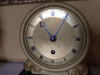 Antique Regency Mantel Clock by Grant, London