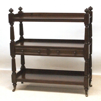 William IV Mahogany Buffet What-Not