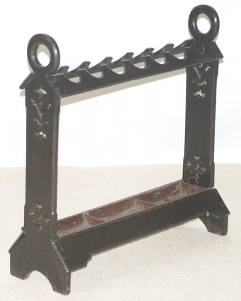 Arts and Crafts Oak Whip and Stick Stand