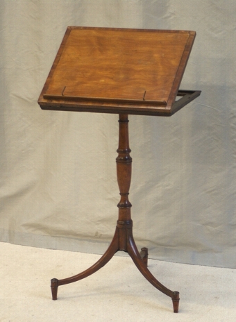 Antique Georgian Satinwood Reading Table
